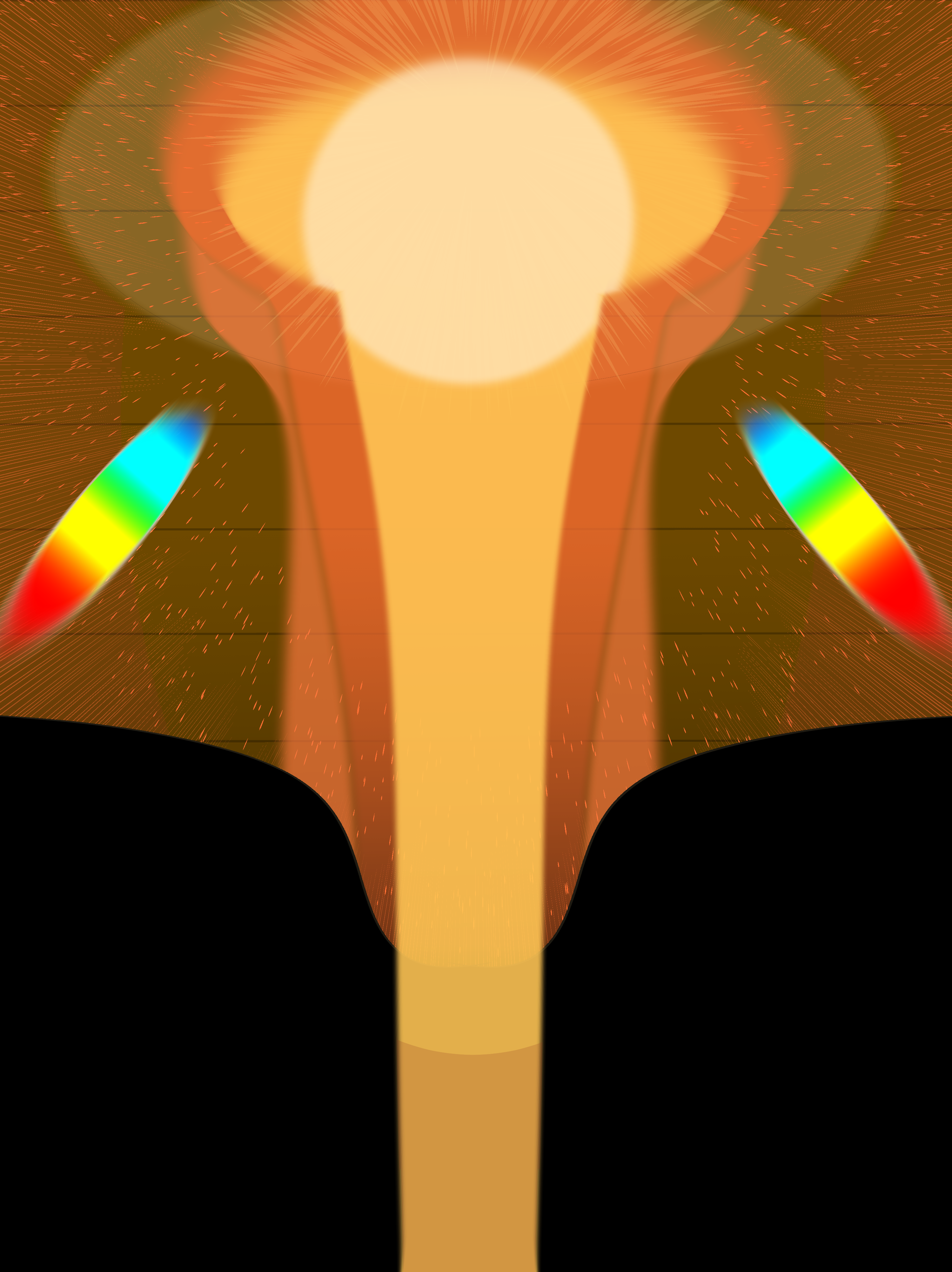 light on blsvk screen